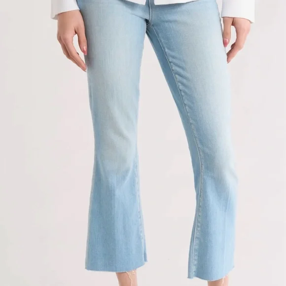 L'AGENCE Light Blue Flare Jeans - Picture 2 of 8